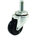 Stem Caster, Load Rating 90 lb., 2-9/16" H