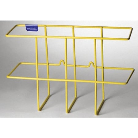 Binder Holder, 8 3/4 in H x 13 3/4 in W x 5 in D, PVC Coated Steel, Includes Mounting Hardware