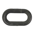 Chain Link, Black, 1-1/2" Size, Plastic, PK10