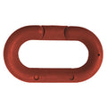 Chain Link, Red, 3" Size, Plastic