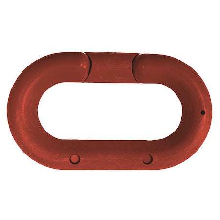 Chain Link, Red, 3" Size, Plastic