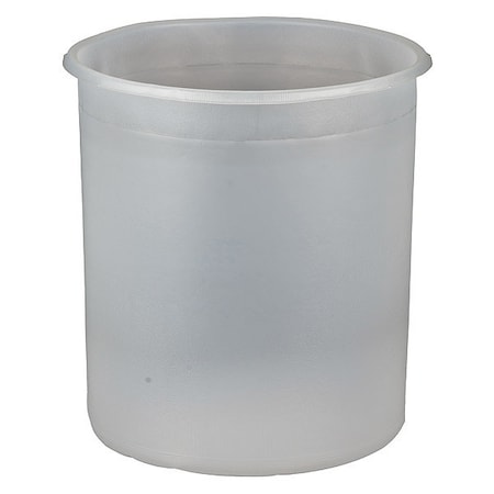 Pail Liner, Natural, 5 gal, HDPE, PK100