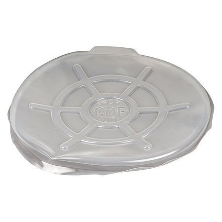 DrumCover, Clear, Polyethylene, 25.375inL