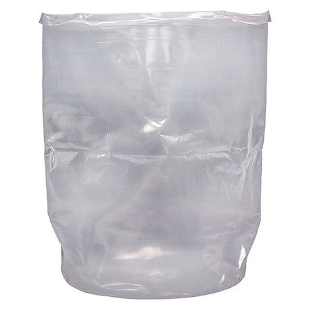 Drum Liner, Natural, 55 gal, LDPE, PK20