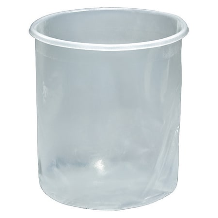 Pail Liner, Natural, 5 gal, LDPE, PK100