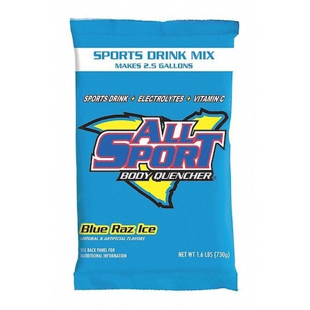 Sports Drink Mix, Blue Raz Flavor