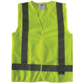 Safety Vest, Yellow/Green, Hook-and-Loop