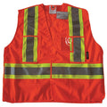Safety Vest, Orange/Red, L/XL