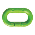 Chain Link, Green, 2" Size, Plastic