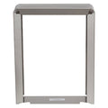 16-3/4"H x 13-1/4"W x 4"D, Recessed Paper Towel Collar
