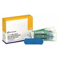Strip Bandages, Blue, 3" L x 1" W, PK100
