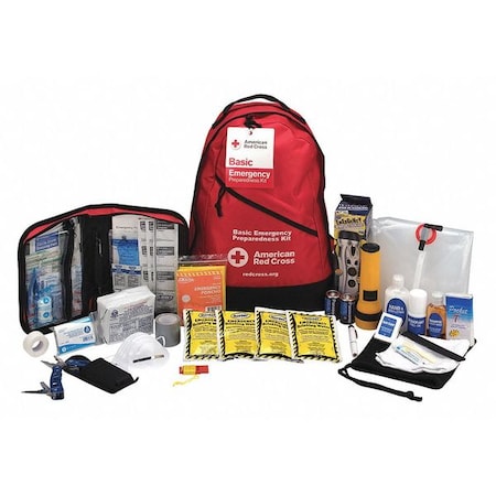 First Aid Kit, Nylon 184 Components, 1 People Served