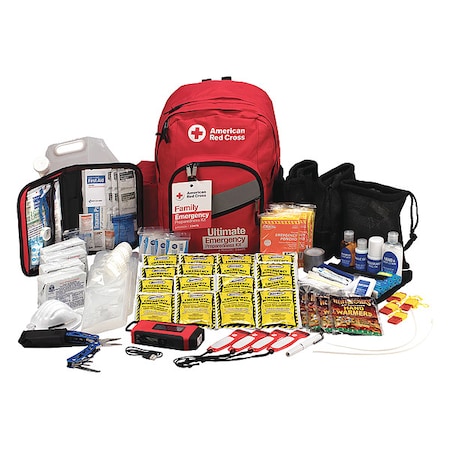 First Aid Kit, Nylon 192 Components, 4 People Served