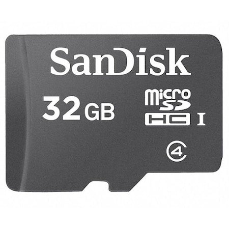 MicroSD Card, 5/8in Lx1/3in Wx1/16in H