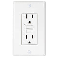GFCI Receptacle, 15 A, 125V AC, White
