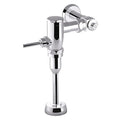 Flushometer 0.125 gpf, Polished chrome, Single Flush, Urinal