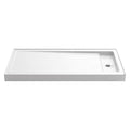 Shower Base,Cast Iron,White,4"" H,32"" W