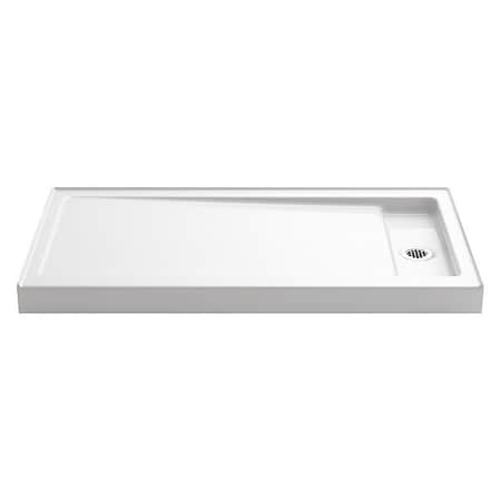 Shower Base,Cast Iron,White,4"" H,32"" W