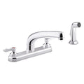 Manual, 8" Mount, Kitchen Faucet