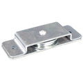 Pulley Block, Wire Rope, 1/4 in Max Cable Size, 685 lb Max Load, Zinc Plated