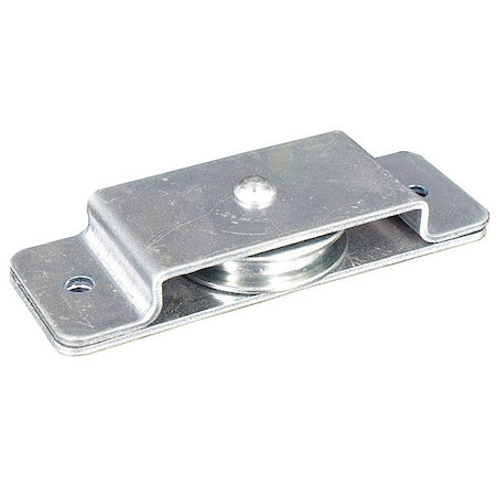 Pulley Block, Wire Rope, 1/4 in Max Cable Size, 685 lb Max Load, Zinc Plated