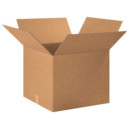 20 in x 20 in x 16 in Shipping Box, Kraft, Corrugate, Single Wall, 32 ECT