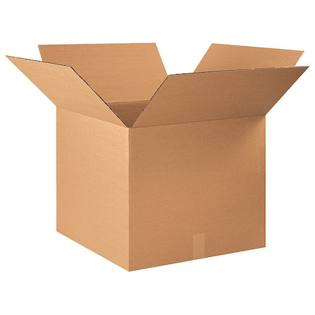 22 in x 22 in x 18 in Shipping Box, Kraft, Corrugate, Single Wall, 32 ECT