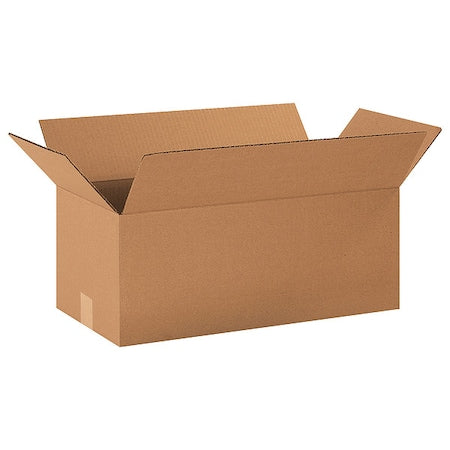 20 in x 10 in x 8 in Shipping Box, Kraft, Corrugate, Single Wall, 32 ECT