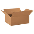 20 in x 14 in x 8 in Shipping Box, Kraft, Corrugate, Single Wall, 32 ECT