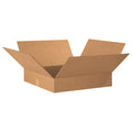 20 in x 20 in x 4 in Shipping Box, Kraft, Corrugate, Single Wall, 32 ECT
