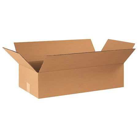 24 in x 12 in x 6 in Shipping Box, Kraft, Corrugate, Single Wall, 32 ECT