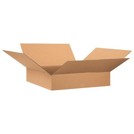 28 in x 28 in x 6 in Shipping Box, Kraft, Corrugate, Single Wall, 32 ECT
