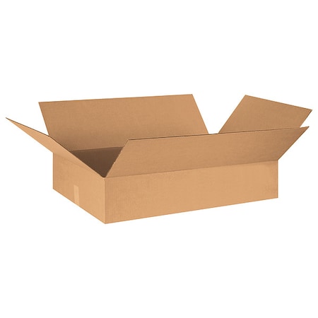 30 in x 20 in x 6 in Shipping Box, Kraft, Corrugate, Single Wall, 32 ECT