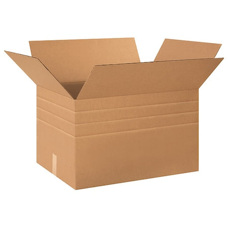 24 in x 18 in x 18 in Shipping Box, Kraft, Corrugate, Single Wall, 32 ECT