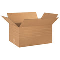 24 in x 16 in x 12 in Multi-Depth Box, Kraft, Corrugate, Single Wall, 32 ECT