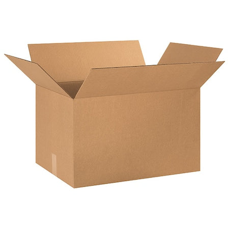 24 in x 16 in x 14 in Shipping Box, Kraft, Corrugate, Single Wall, 32 ECT