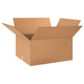 24 in x 20 in x 12 in Shipping Box, Kraft, Corrugate, Single Wall, 32 ECT