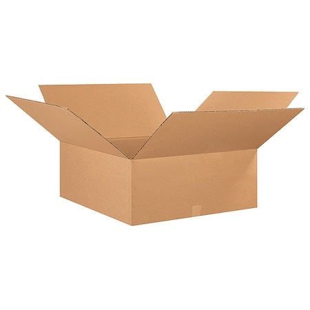 26 in x 26 in x 10 in Shipping Box, Kraft, Corrugate, Single Wall, 32 ECT