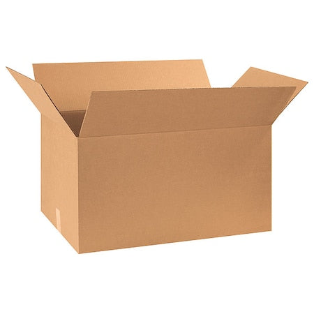30 in x 17 in x 16 in Shipping Box, Kraft, Corrugate, Single Wall, 32 ECT