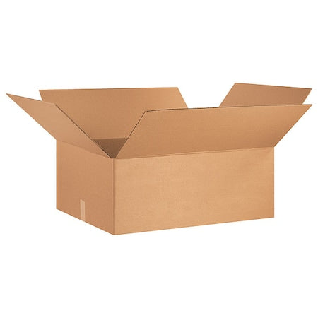 30 in x 24 in x 12 in Shipping Box, Kraft, Corrugate, Single Wall, 32 ECT