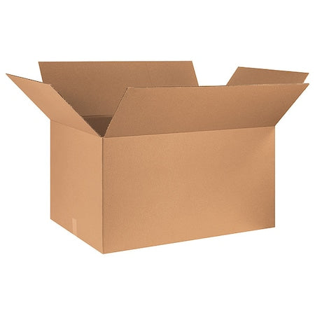 36 in x 24 in x 20 in Shipping Box, Kraft, Corrugate, Single Wall, 32 ECT