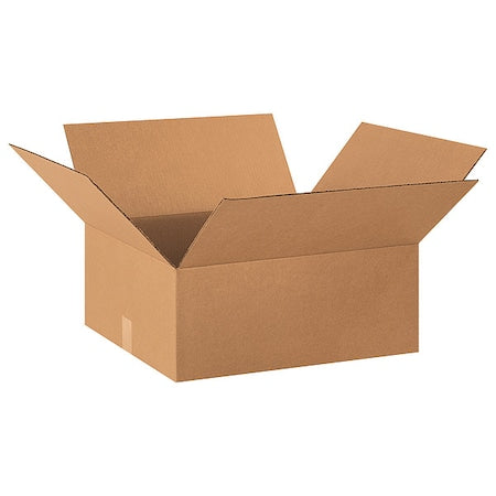 20 in x 18 in x 8 in Shipping Box, Kraft, Corrugate, Single Wall, 32 ECT
