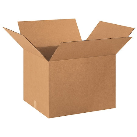 20 in x 18 in x 14 in Shipping Box, Kraft, Corrugate, Single Wall, 32 ECT