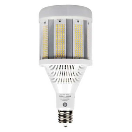 450 W, HID Replacement LED Bulb, White, BT56, 4000K Temp. Clear Finish, Non-Dimmable
