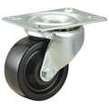Plate Caster, Swivel, Phenolic, 3 3/4"H