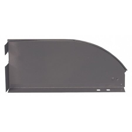 Gray, Steel Rotary Bin Divider, 3/4 in W, 6 5/8 in H