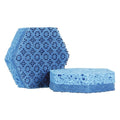 Scrubber Sponge, 4-29/64" L, Blue, PK16