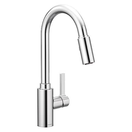Gooseneck Kitchen Faucet, Manual, Single Hole Mount, 1 or 3 Hole Residential / Commercial