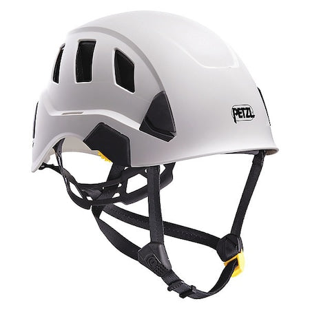 Safety Helmet, STRATO ALVEO, ABS, 6 Point Ratchet, Type 1, Class C, White