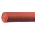 Silicone Cord, Diameter 3/8 in, Red